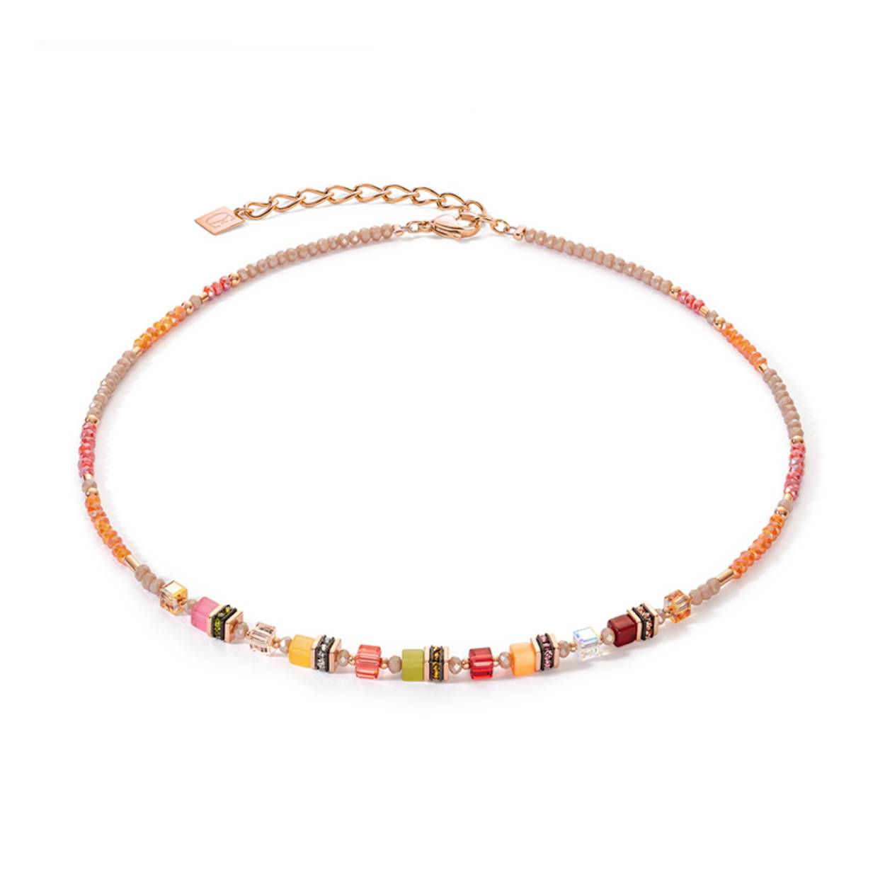 Coeur de Lion collier met crystallen