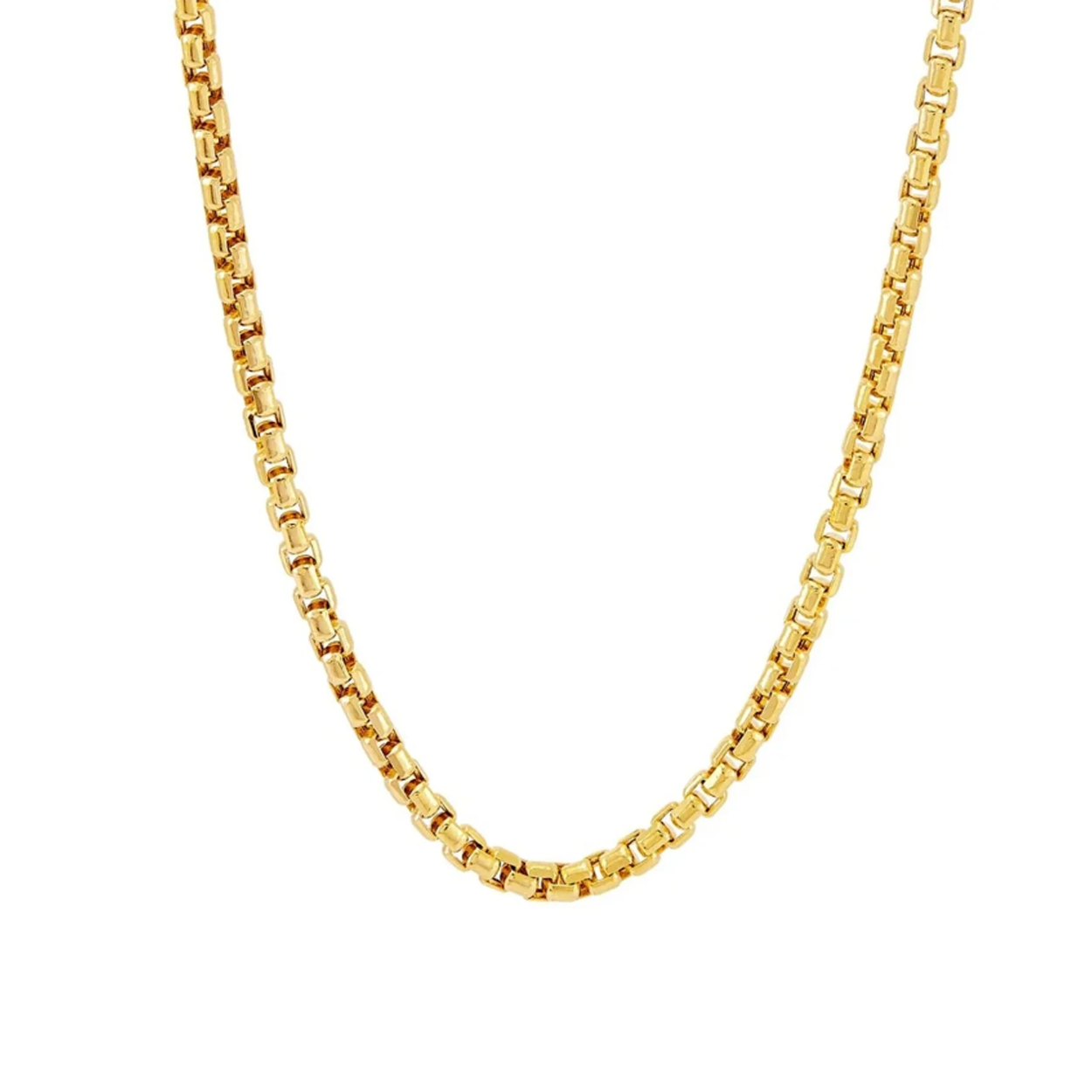 De Melano Kosmic Kamille ketting 60 cm heeft de perfecte tussenlengte, naast de eerder gelanceerde Kamille ketting in 46 en 80 cm. Draag de ketting solo of maak hem compleet met de Kosmic Khai hanger en je favoriete Kosmic steen! De Kamille ketting is 2,5 mm breed en is verkrijgbaar in een zilver- of goudkleurige plating.