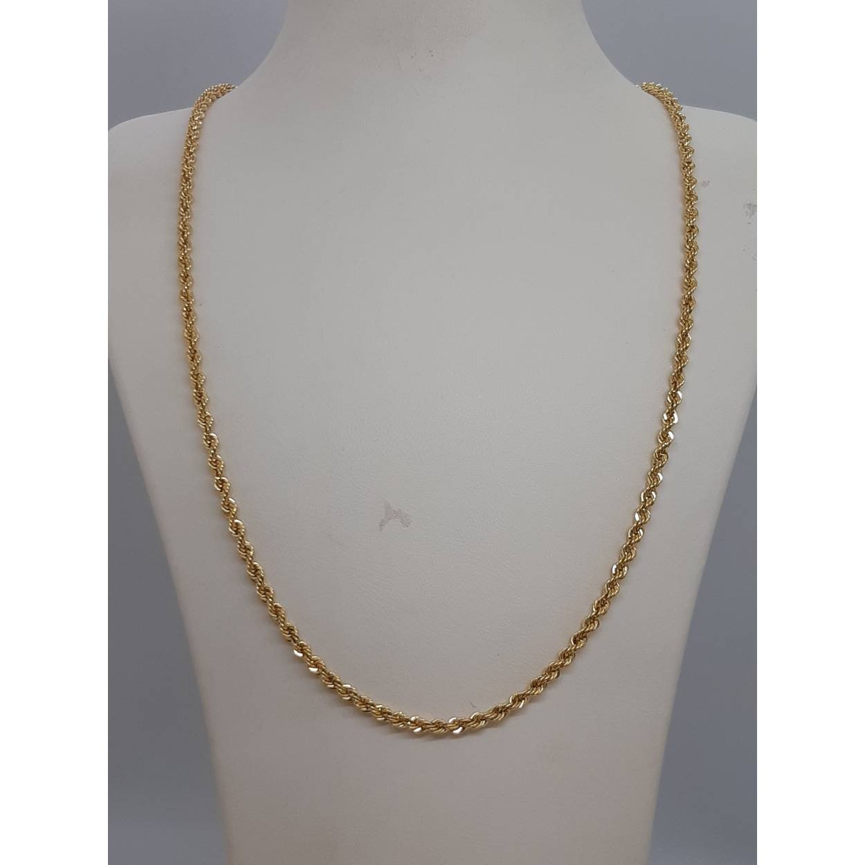 gouden ketting14kt 60 cm