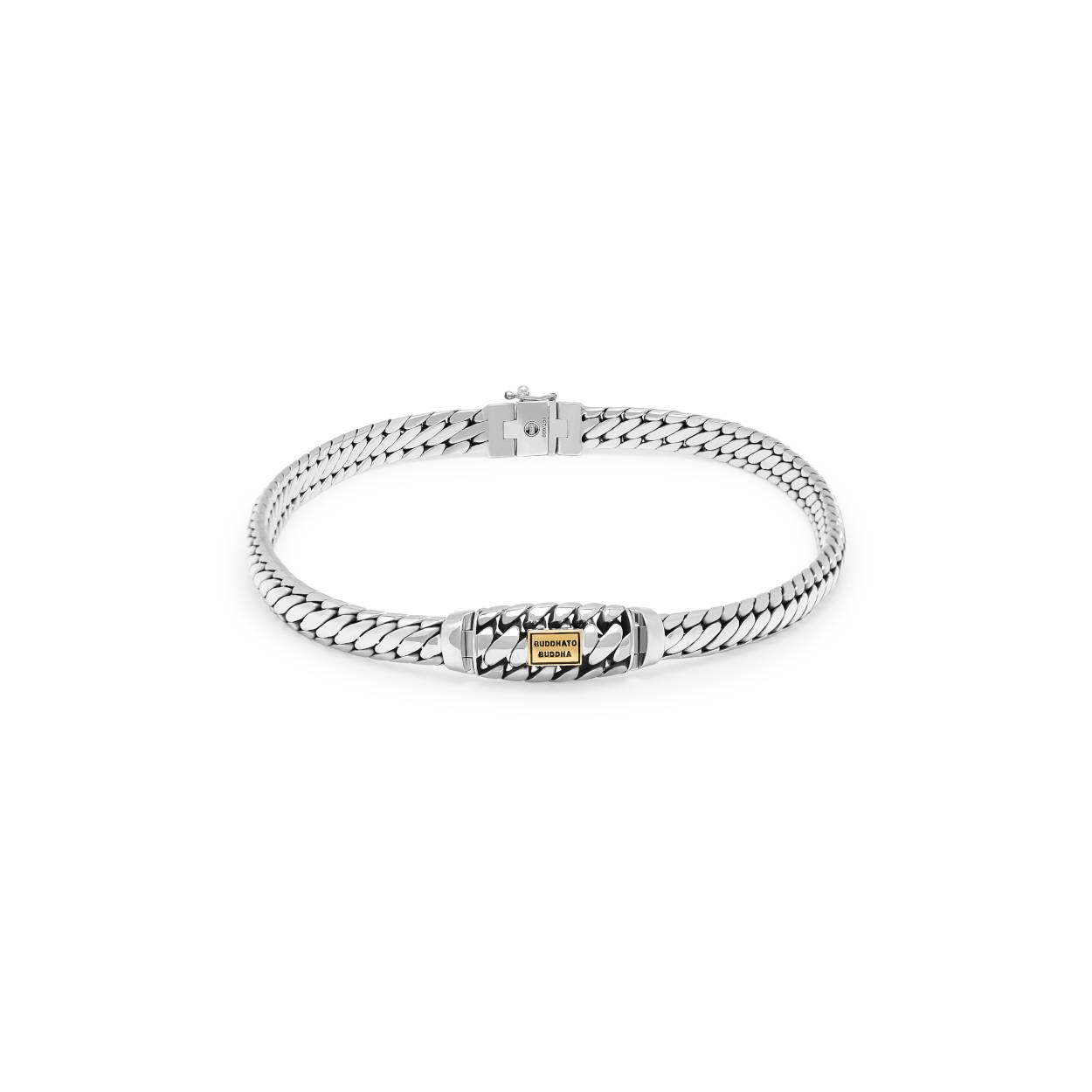 Buddha to Buddha - 847 34cm Choker Ben XS Limited Edition met 14kt geelgoud - 001J048470100