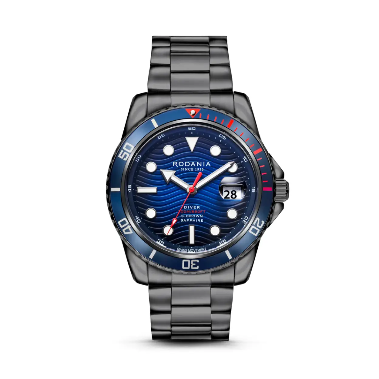 Léman-duiker
Wijzerplaatdiameter: 43 mm
Type wijzerplaat: Sunray
Glasdiameter: 32 mm
Kristal: Saffierkristal
Waterbestendigheid: 20 ATM
Materiaal kast: roestvrij staal 316L
Kastvorm: Rond
Uurwerk: Zwitsers uurwerk quartz
Kleur band: Zwart pistool
Materiaal band: roestvrij staal 316L
Garantie: 3 + 2 jaar*