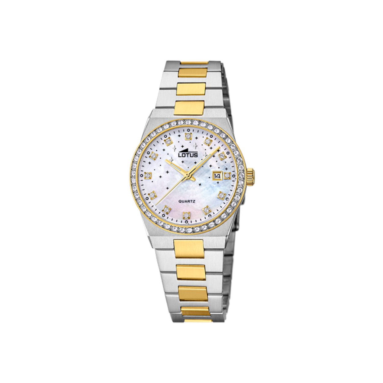 De Lotus 18886/1 dameshorloge is een uniek stuk met zijn stalen en zirkonium kast en zijn mineraalglas. Bovendien heeft het een armband van 316L roestvrij staal, waardoor het nog eleganter wordt.

Lotus horloges staan ​​bekend om hun exclusieve en moderne ontwerpen, ideaal voor een eigentijds, stedelijk en modern publiek dat met stijl wil opvallen. Mis de kans niet om dit horloge aan uw collectie toe te voegen.