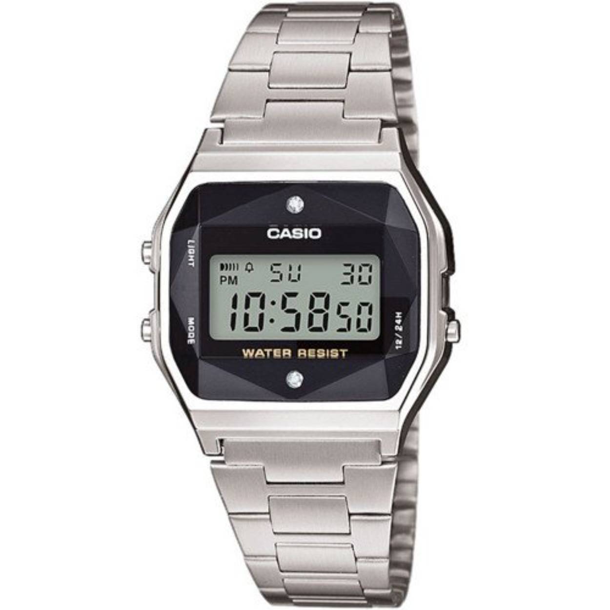 Casio Vintage horloge met stalen band