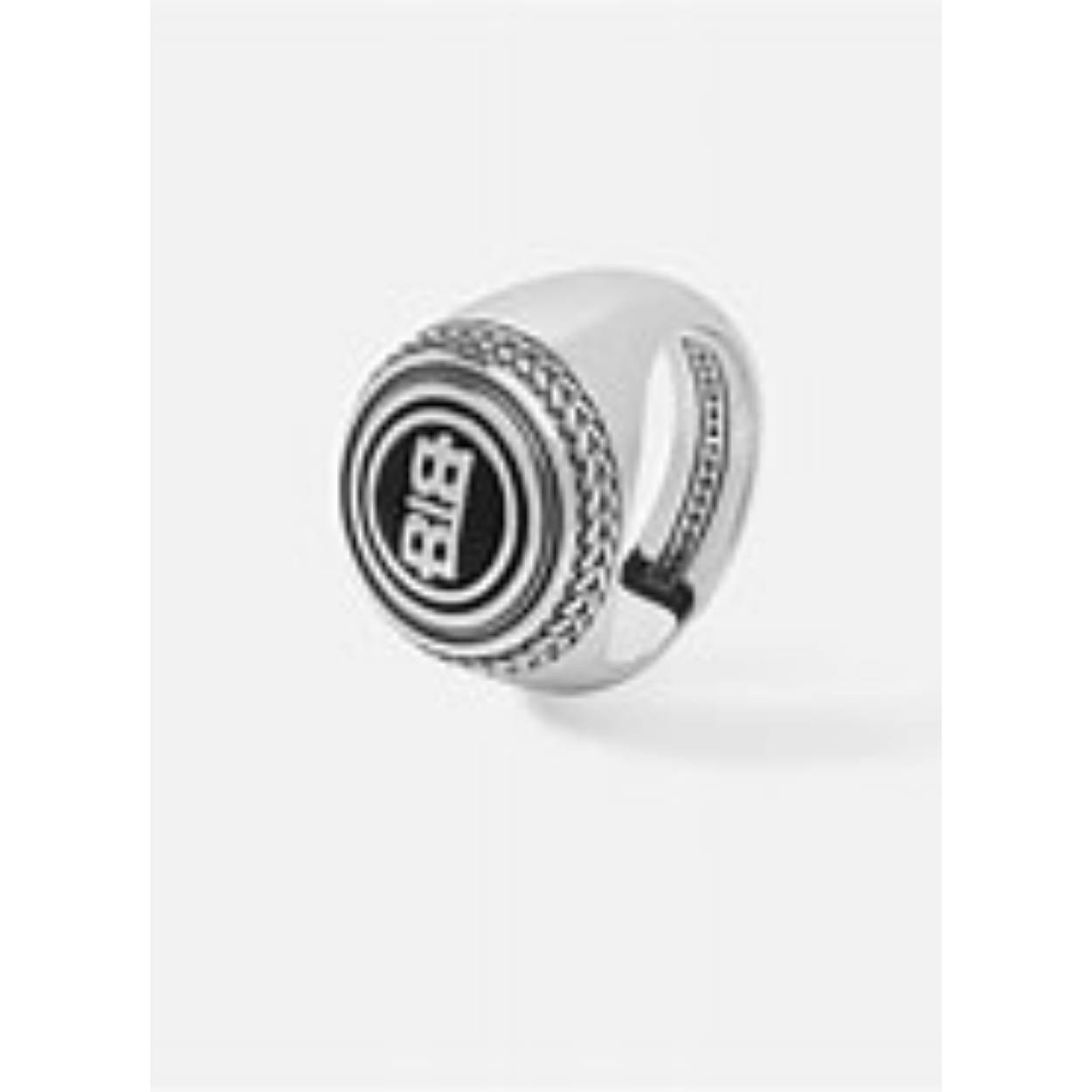 zilveren ring signet maat 18