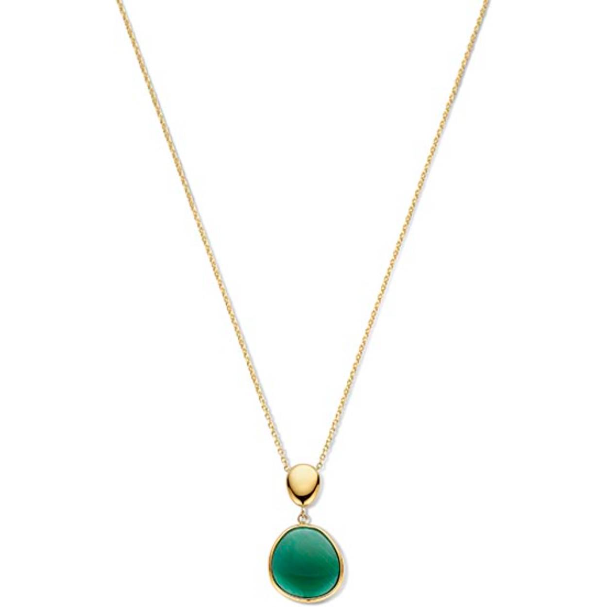 Italo Bottene gouden collier, van de Tinto serie 

Toermalijn beschermt, aardt en brengt balans in lichaam, geest en ziel. Het zet negatieve energie om in positieve energie. Toermalijn kan zwart, bruin, roze, groen, blauw, geel en purper van kleur zijn. Deze steen vertoont van nature, ook als het getrommeld of gepolijst is, putjes en oneffenheden.
