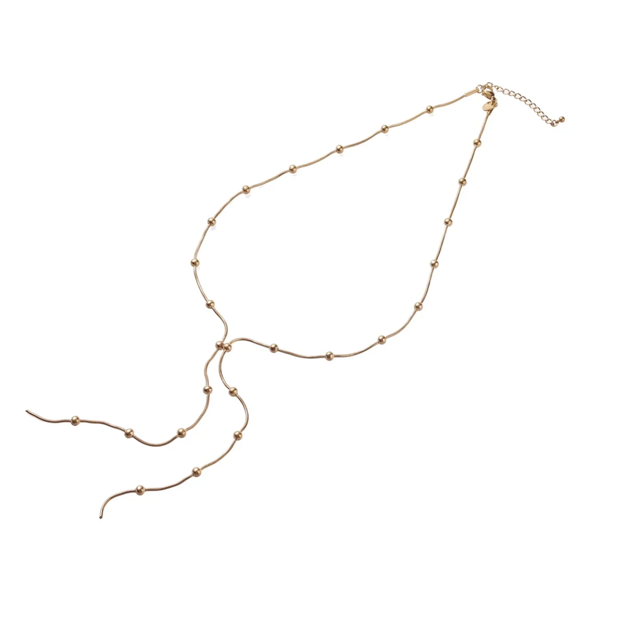 Y Balsy Necklace - 14K