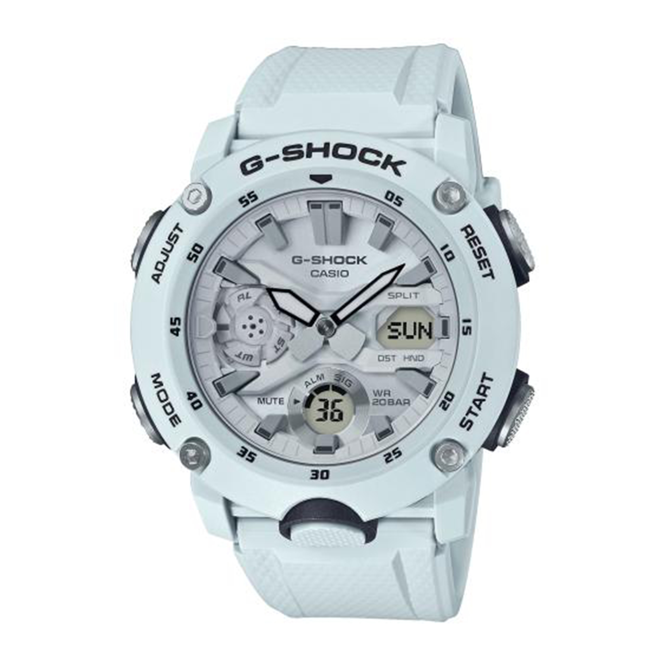 G-Shock Quartz GA-2000S-7AER Unisex - 51mm