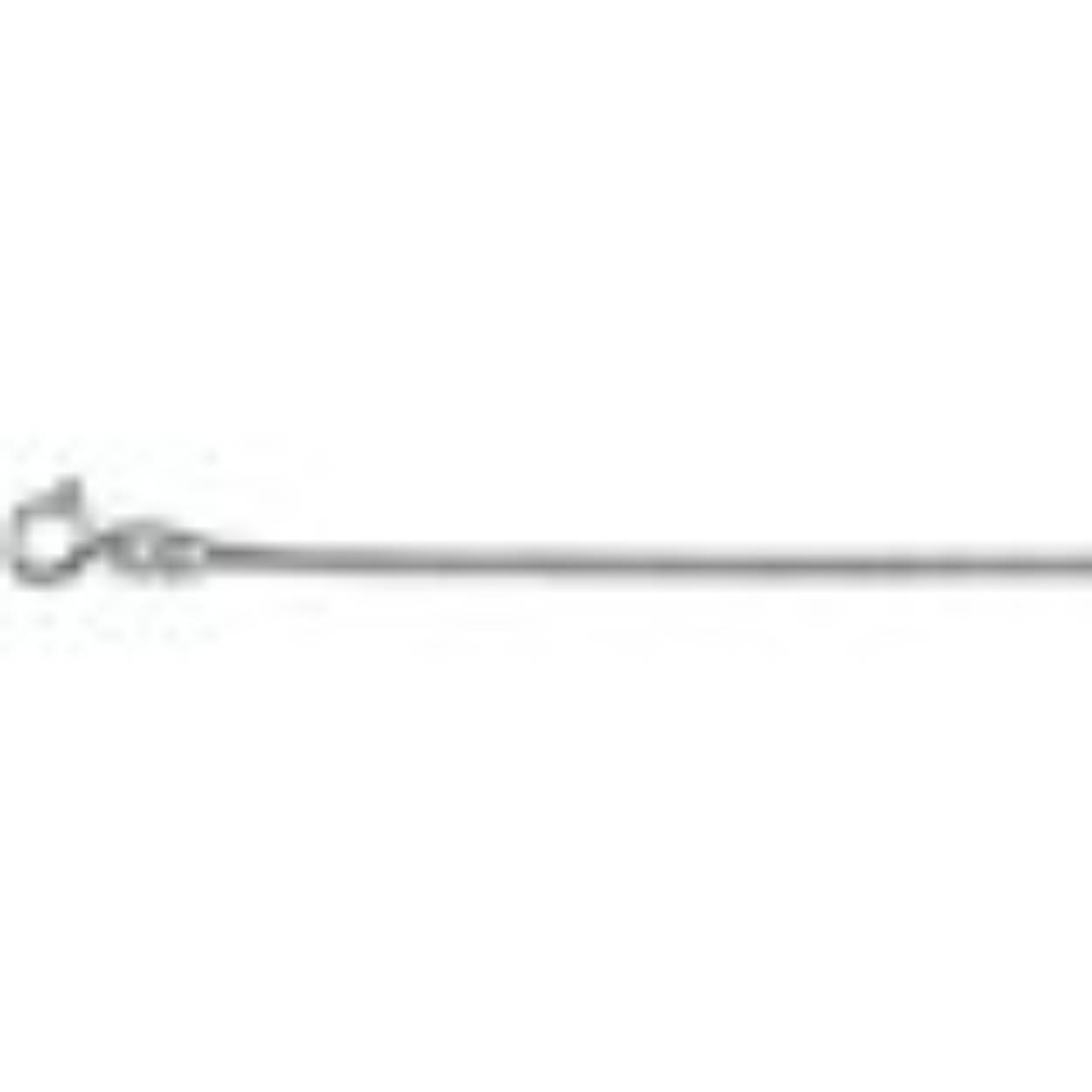 14k witgoud gourmet collier op 42 cm lengte