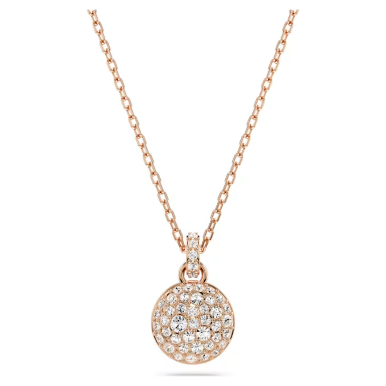 Deze hanger geïnspireerd op het heelal geeft elke outfit een oogverblindende uitstraling. Het ontwerp met roségoudkleurige toplaag wordt gedragen aan een delicate ketting met karabijnsluiting en is voorzien van een bolvormig meteoormotief met een sneeuwpavé van heldere rondgeslepen kristallen in verschillende formaten. Draag het als wonderlijk sieraad dat vol vreugde het licht vangt.
Artikelnr.: 5683450
Collectie:  Meteora
Lengte (minimum - maximum): 40 - 47 cm
Formaat motief: 1.5 x 1 cm