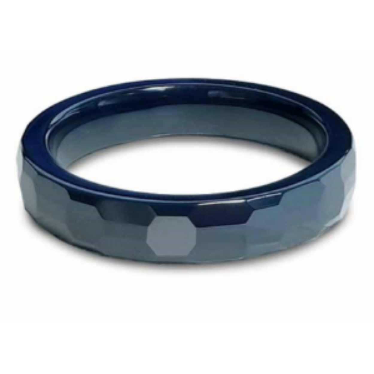MY iMenso Anelli ring 4mm ceramic dark patrol faceted 
