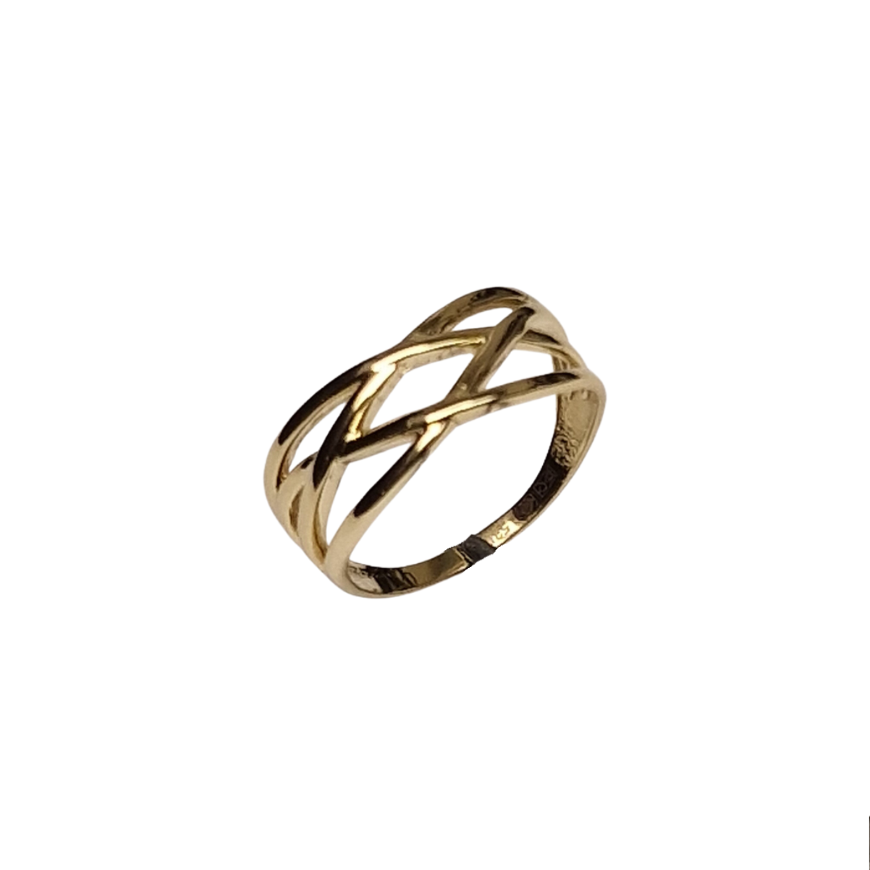Gouden fantasie ring