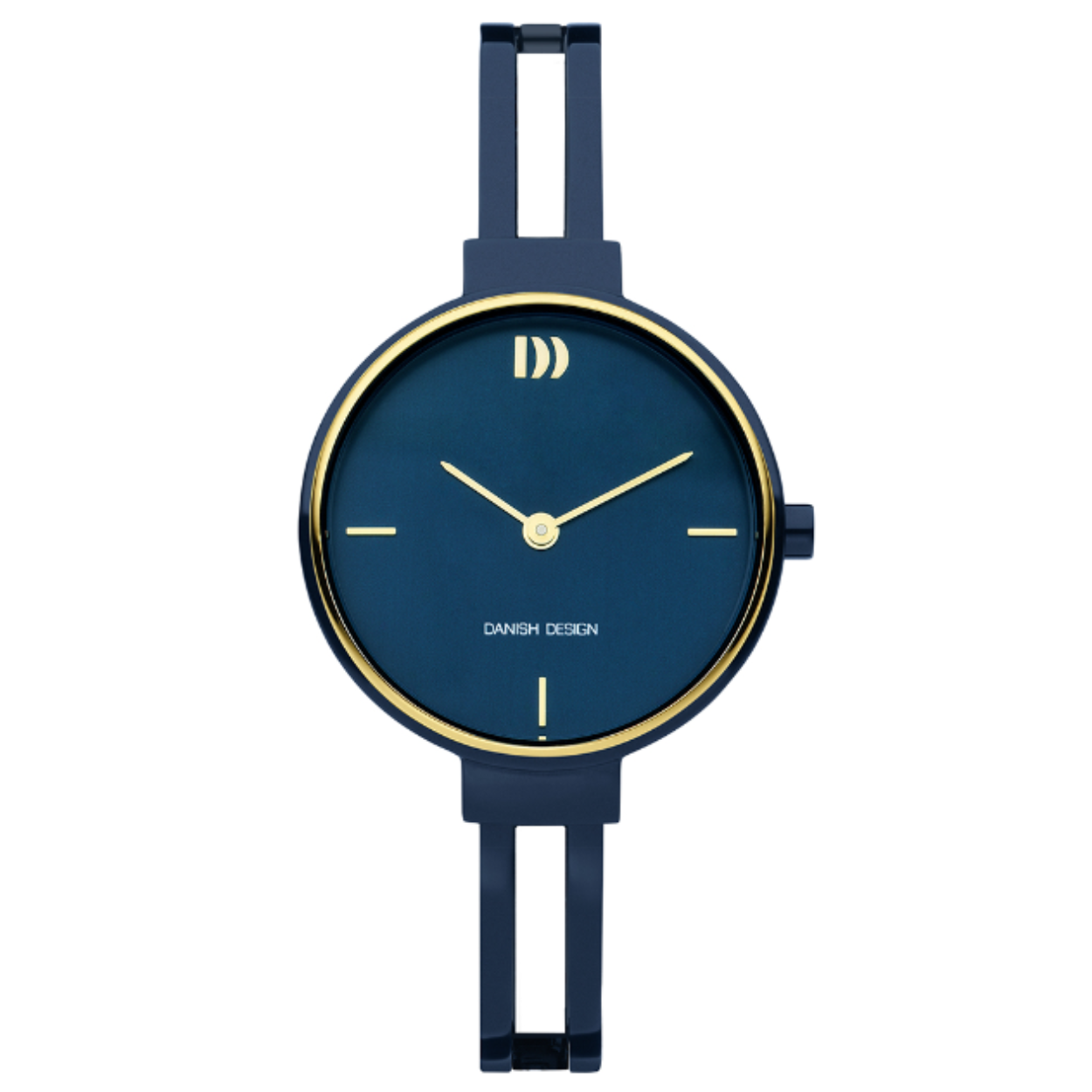 Blauw dames designhorloge
