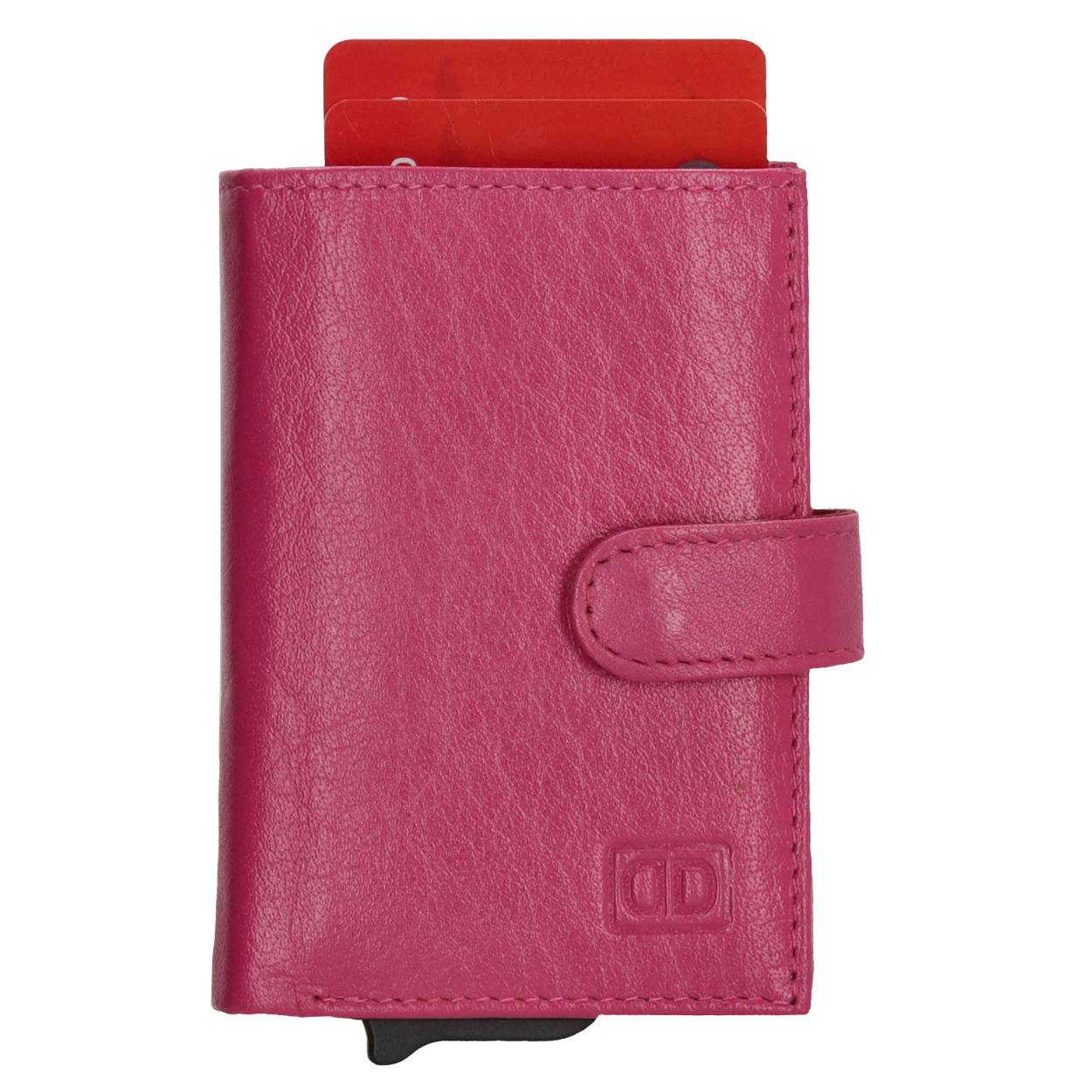 Oelala, kijk deze fijne safety wallet eens! Ideaal om overal mee naar toe te nemen door het handige gebruik en formaat. In de safety wallet is ruimte voor voldoende pasjes, muntgeld en briefgeld. Het leer van de kaartenhouder zorgt voor een strakke en stoere look. Het achtervakje, waar wat muntgeld in kan worden opgeborgen, sluit door een ritssluiting. Staat deze mooie leren safety wallet al op jouw verlanglijstje?

De eigenschappen van deze safety wallet zijn: 

Drukknoopsluiting
Ruimte voor pasjes, muntgeld en briefgeld
Achtervak met ritssluiting 