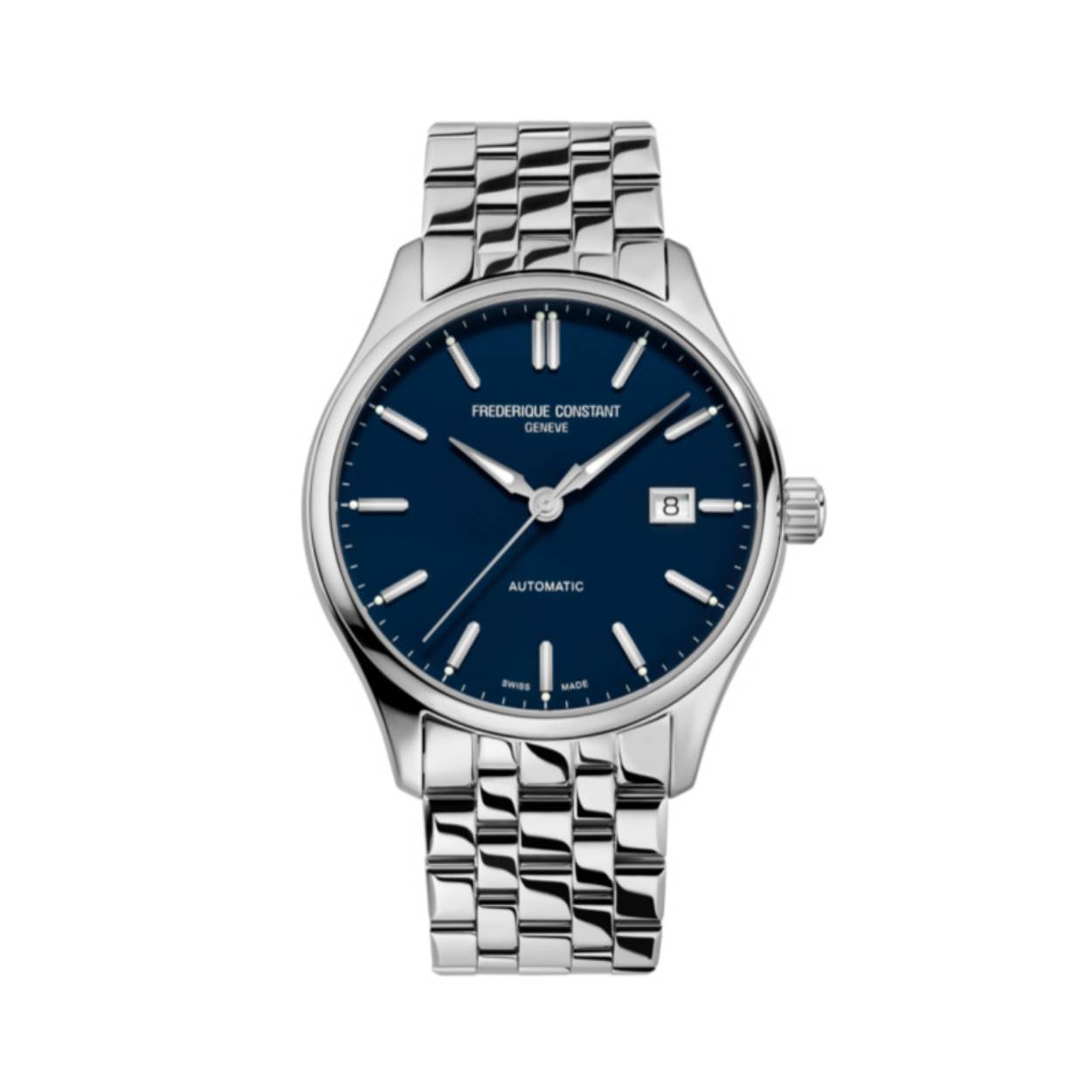 Dit Frederique Constant horloge behoort tot de Classics Index collectie.
Referentienummer: 303NN5B6B 

De Frederique Constant is voorzien van een automatisch uurwerk en de kast is gemaakt van roestvrij staal. Het horloge heeft een diameter van 40 mm en is getest op een waterdichtheid van 5 ATM. De band is gemaakt van roestvrij staal.