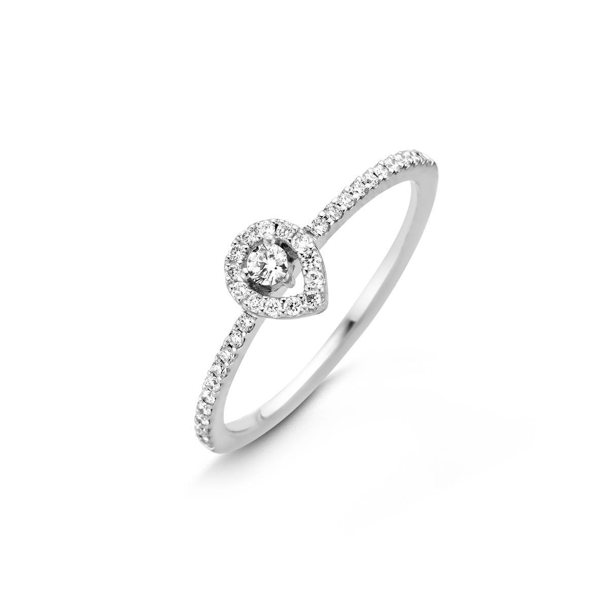 Gouden ring 18KT.