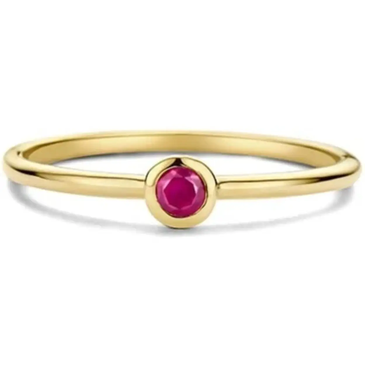 De Swing Jewels Birthstone Juli SWBR01JUL is een elegante ring van goud, verrijkt met een prachtige geboortesteen. Deze ring, maat 55, vangt de essentie van verfijnde juwelen. Idealiter draag je deze ring op een speciale dag of combineer je hem met andere sieraden voor een verfijnde look. Perfect voor dagelijkse elegantie of bijzondere gelegenheden.