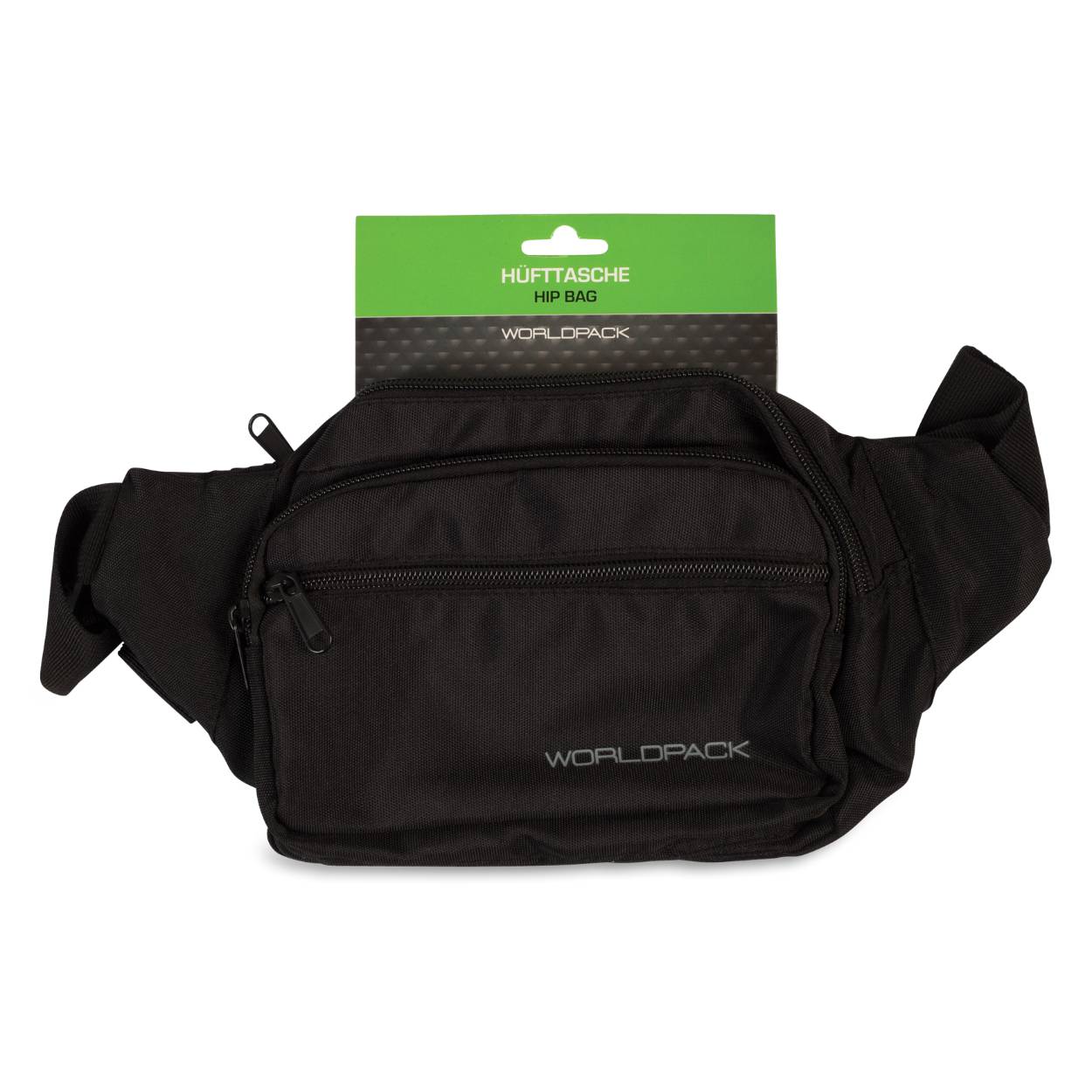 Stijlvolle heuptas van Fabrizio. De tas is gemaakt van stevig nylon. De heuptas heeft een hoofdvak, 2 voorvakken en een achtervak met ritssluiting. Intern heeft de tas een binnenvak met ritssluiting en een netvakje. Doordat de tas zoveel vakken heeft kan je gemakkelijk je spullen gescheiden houden. De heupriem is gemakkelijk met een klik los en vast en is verstelbaar. De heuptas kan je op de heup dragen of crossbody. 

Deze heuptas beschikt over:
Hoofdvak met ritssluiting
2 voorvakken met ritssluiting
Achtervak met ritssluiting
Stevig nylon
Mogelijkheid om de tas op de heup of crossbody te dragen
Verstelbare en los te klikken heupriem


Afmetingen:
Hoogte 13cm x breed 35cm x 5.5 cm.
