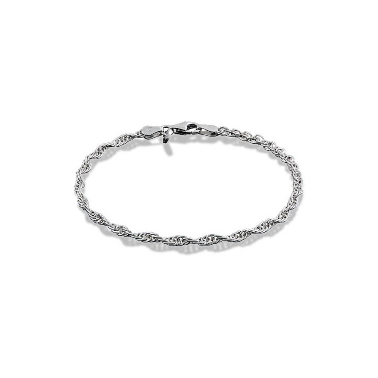 Zilveren armband leverbaar in diverse lengtes VZA2517RO
