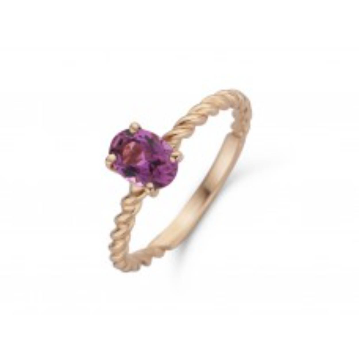 You & Me ring rosé goud 18k Toermalijn