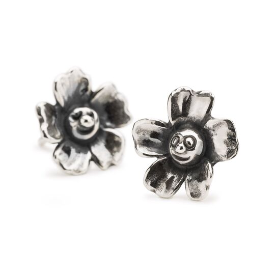 Trollbeads Joyful flower oorstekers