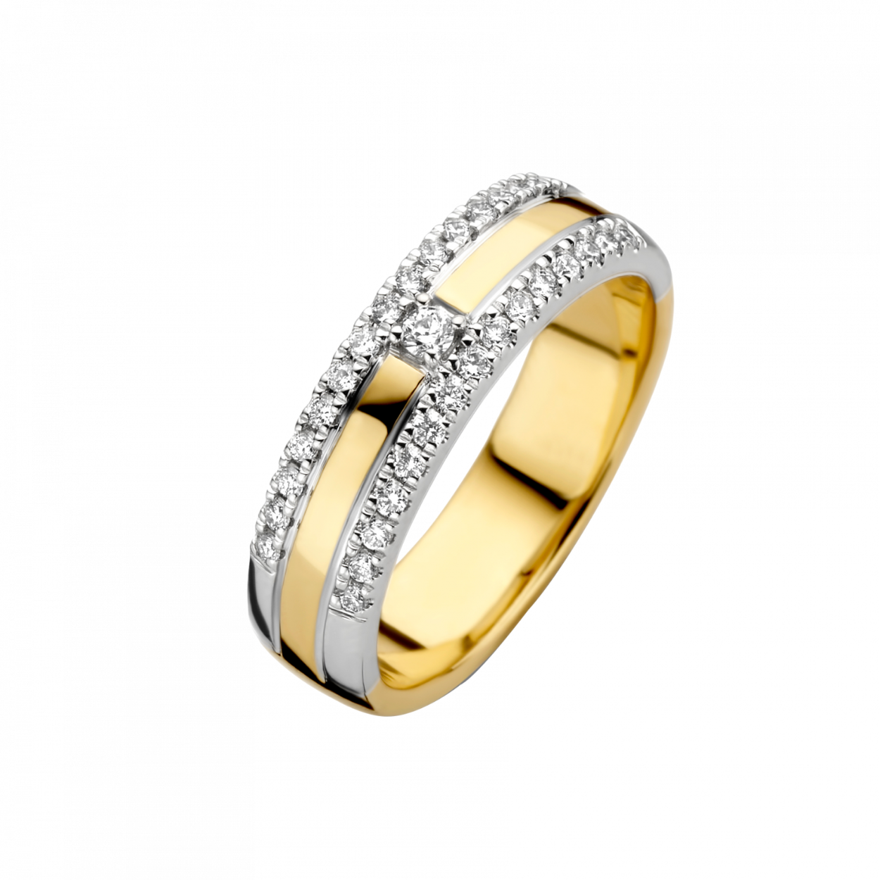 Gouden ring diamant GDRING DIA 0,30 H/SI 607209901