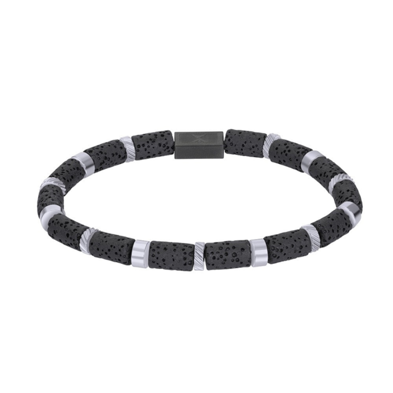 De iXXXi Men armband Tom bestaat uit een combinatie van stainless steel in de kleur zilver met zwartkleurige kralen. De bracelet is een kralen armband met kralen in de vorm van een rechthoekige cilinder. In het midden van de armband bevindt zich een langwerpig stalen detail in de kleur zilver met een 'X' erop gegraveerd. De iXXXi heren armband Tom is door middel van elastiek draagbaar in de maten M en L. Mix en match met verschillende armbanden uit de iXXXi Men collectie en maak zo jouw look compleet!

Gemaakt van duurzaam stainless steel.
Verkleurt niet en geeft niet af op de huid.
Nikkel vrij
Hypo-allergeen