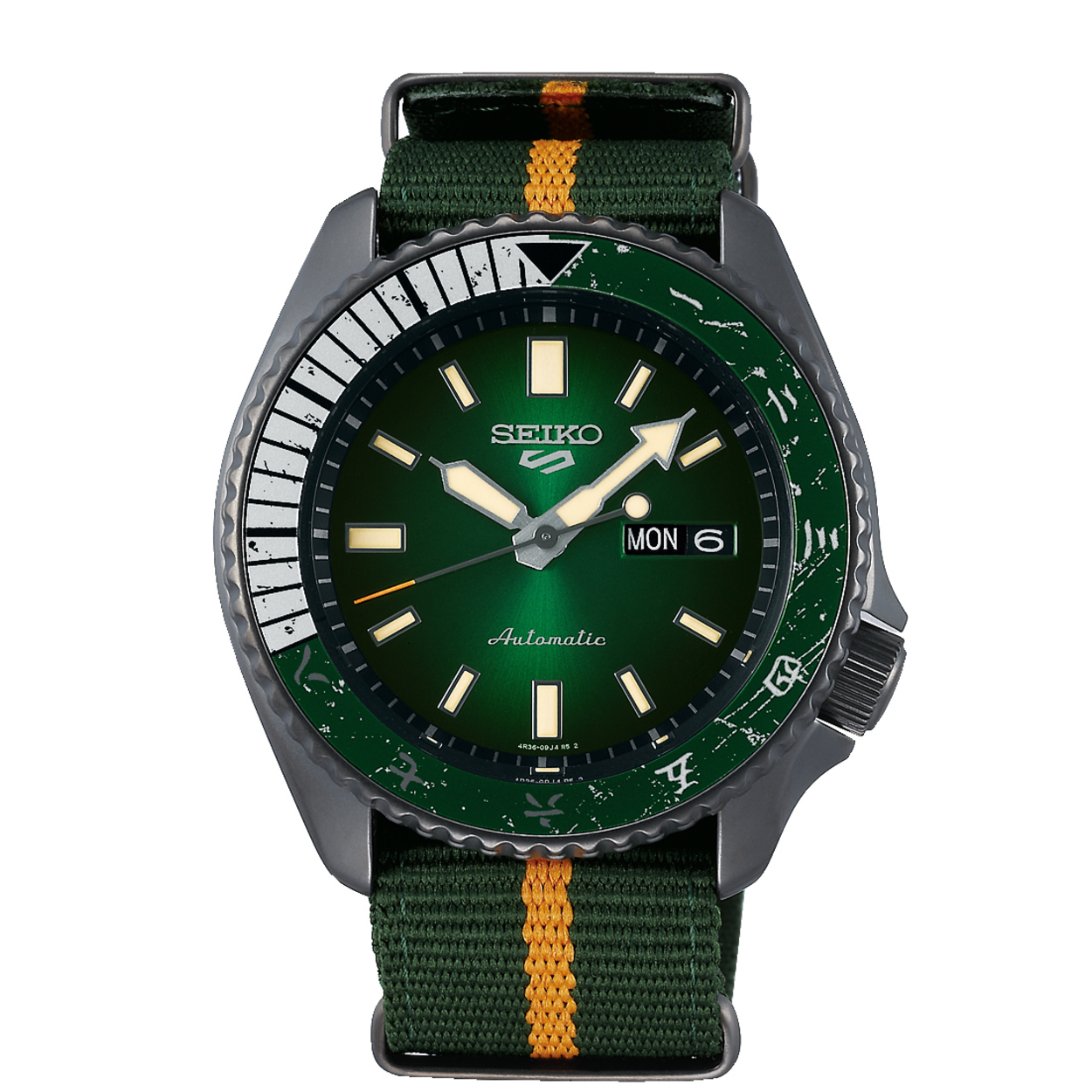 Seiko 5 Sports Limited Edition 6500 stuks wereldwijd Lee Automaat Cal. 4R36 100m WR Mineraalglas