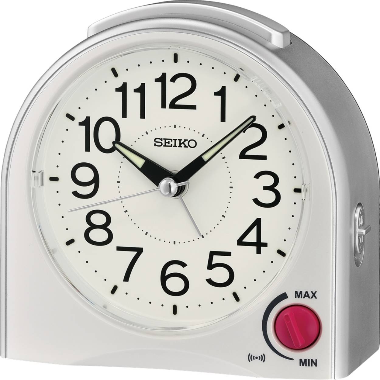 Seiko wekker QHE192S met volume controle