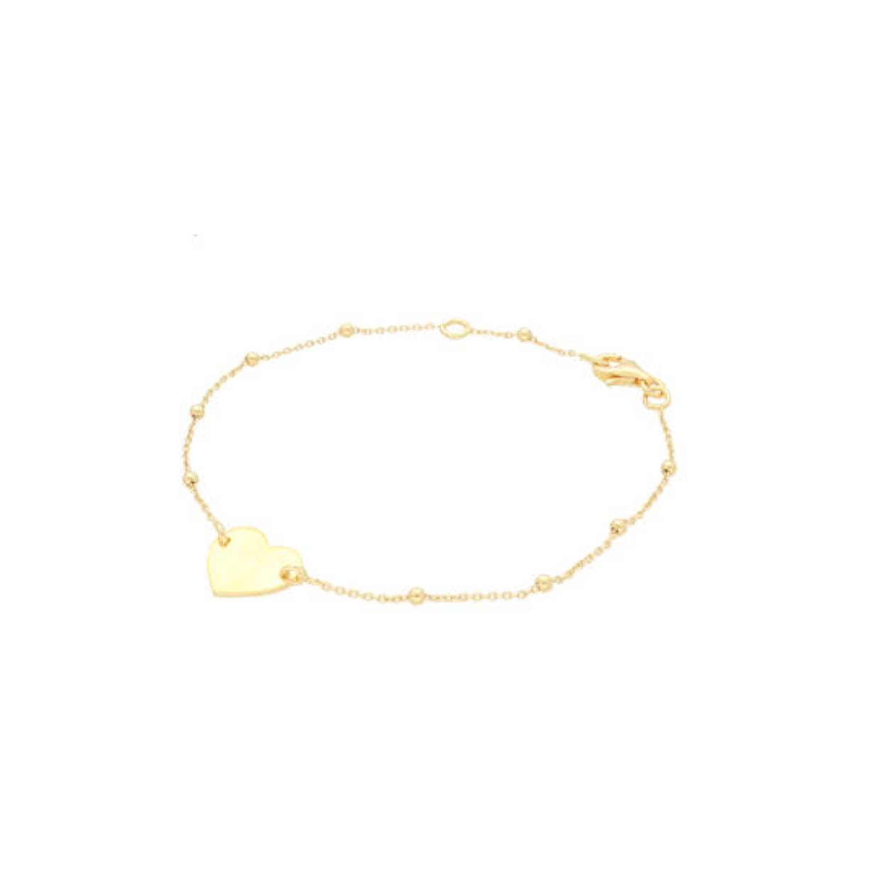 Armband Hartje Plaat