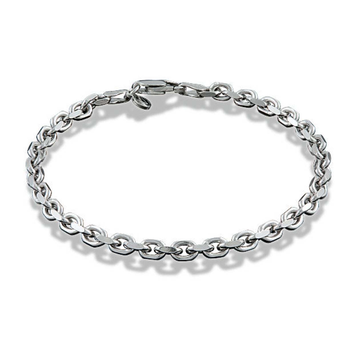 Zilveren armband leverbaar in diverse lengtes VZA2817RO