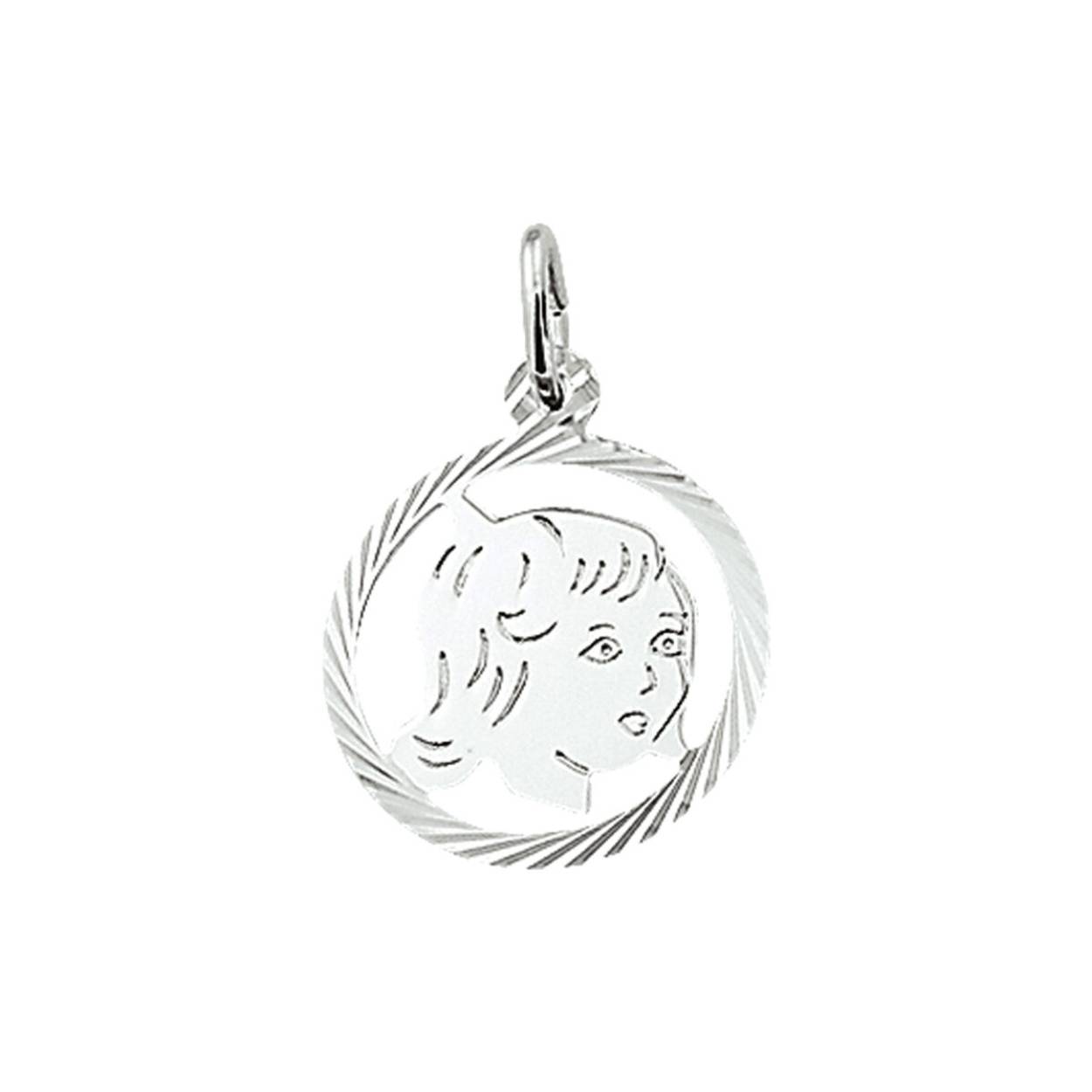 Kinderhoofd zilver