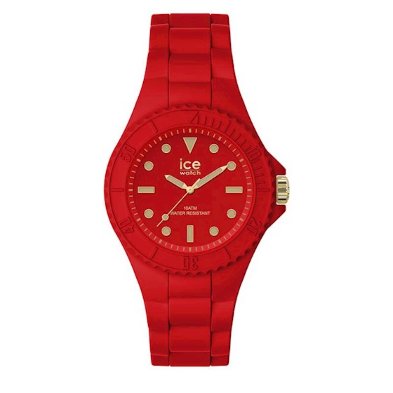 Trendy horloge van Ice watch past op een kleine pols.
