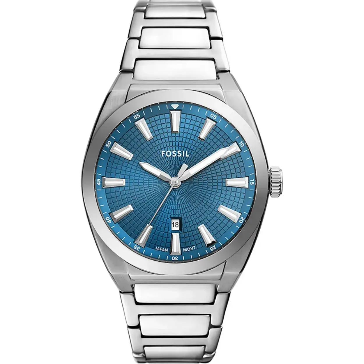 Dit Fossil horloge heeft een kast gemaakt van Roestvrijstaal met een diameter van 42 mm en is voorzien van een metalen band. In de kast bevindt zich een Miyota kwaliteitsuurwerk en is afgewerkt met Mineraalglas.

Het horloge is 5ATM. Dit betekent dat het horloge geschikt is om mee te douchen. Verder wordt het horloge geleverd met 2 jaar garantie.