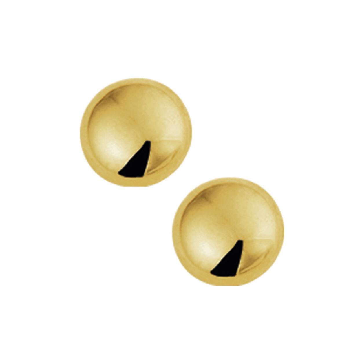 GOUDEN OORSTEKERS HALF BOL