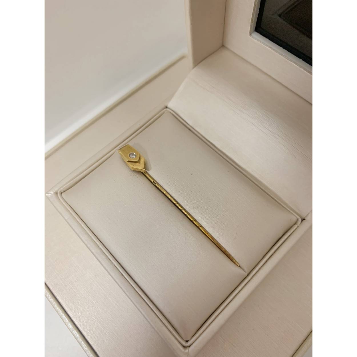 VINTAGE geelgouden reversspeld
