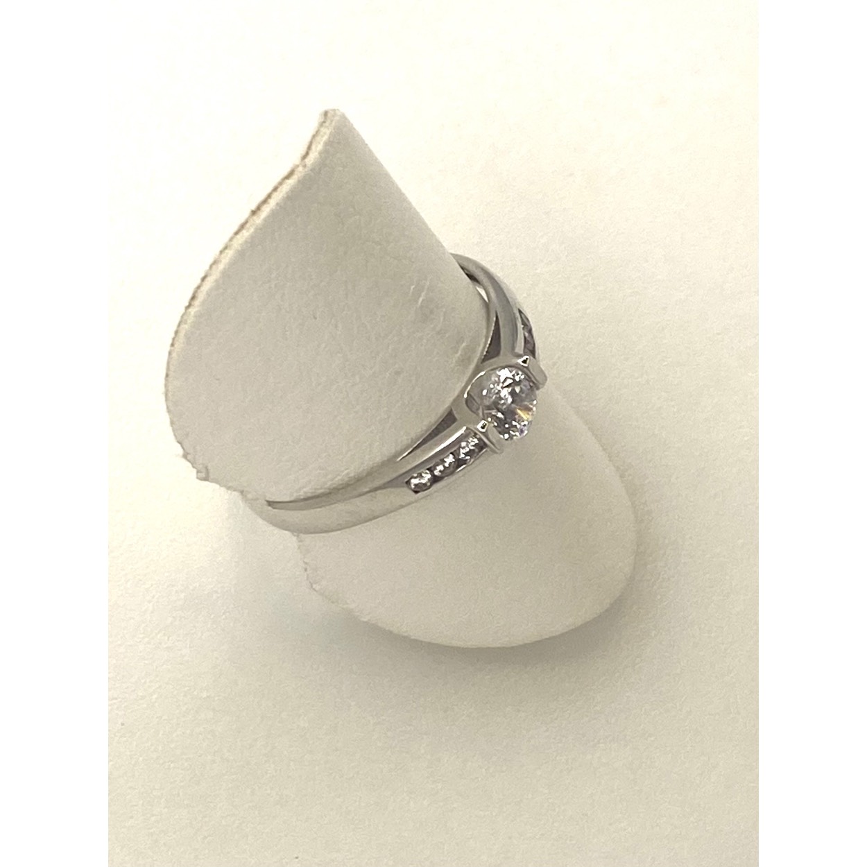 Wit gouden ring