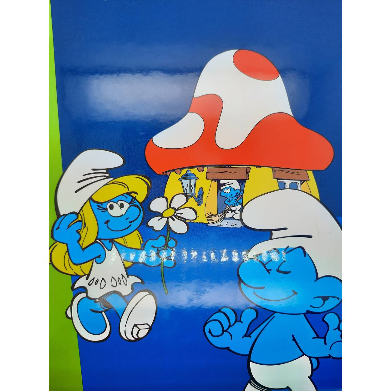 kinderbestekje, smurfen