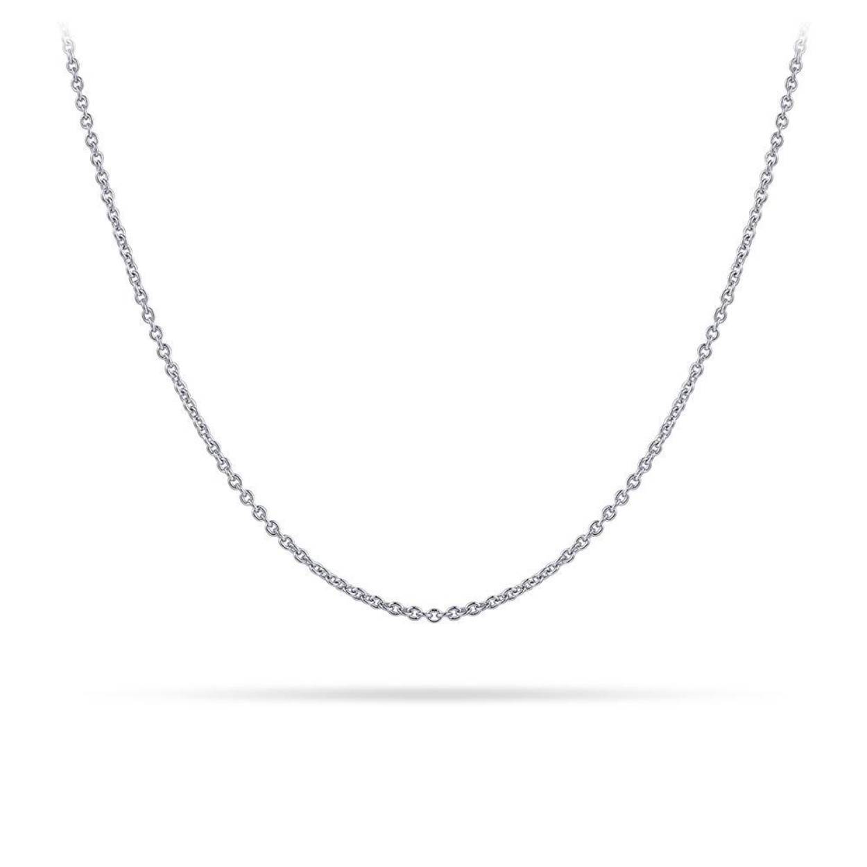 Gisser Collier Zilver Anchor 42 + 5cm