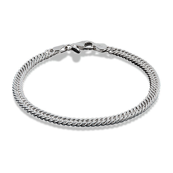 Zilveren armband leverbaar in diverse lengtes VZA1117RO