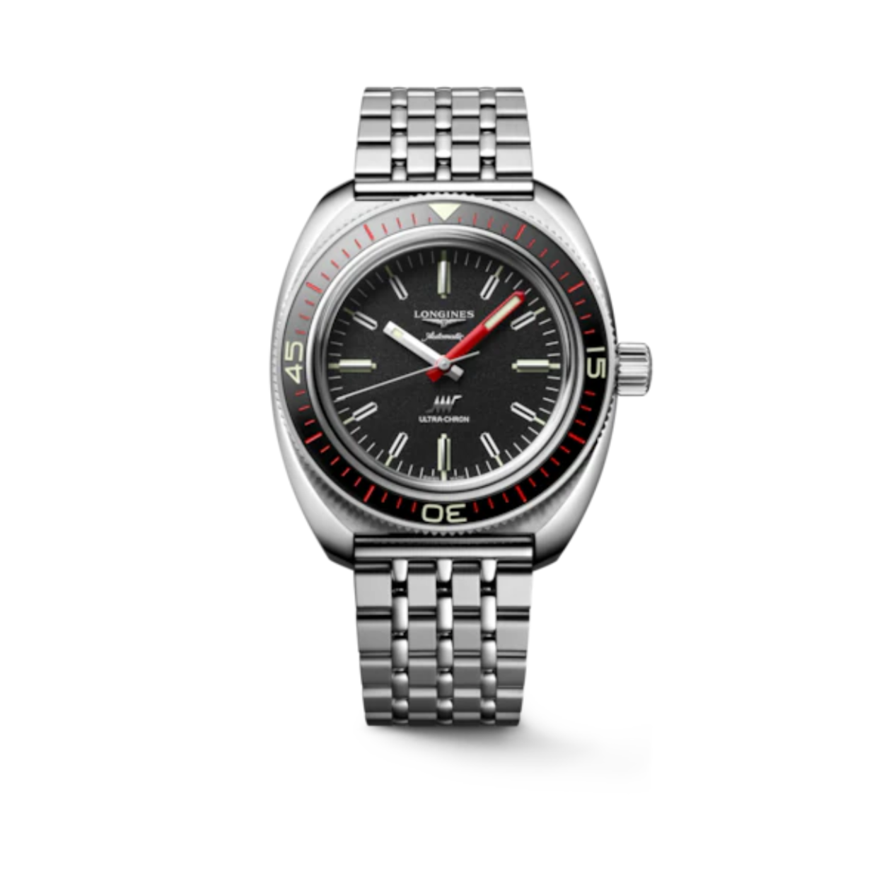  Horloges van Longines met automatische uurwerken genieten van een verlengde fabricagegarantie van 5 jaar. Deze langere garantieperiode onderstreept de uitzonderlijke kwaliteit en het vakmanschap van de automatische uurwerken van Longines 






