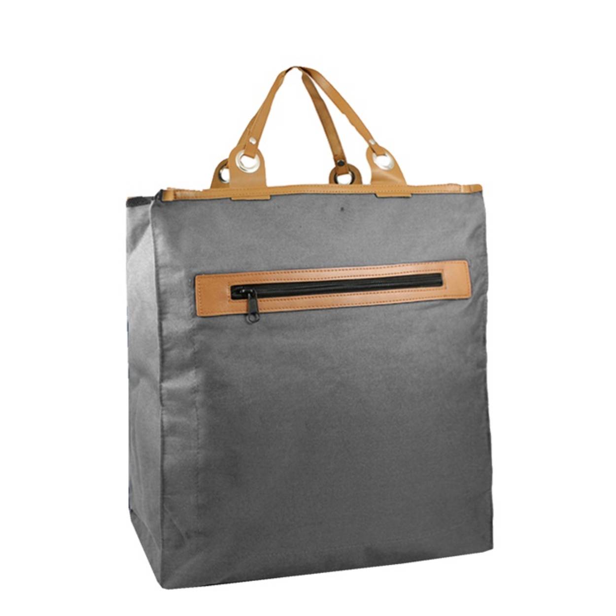 Handige boodschappen tas welke met een rits is af te sluiten.

Afmetingen:
Hoogte 43cm x breed 37cm x diep 16cm