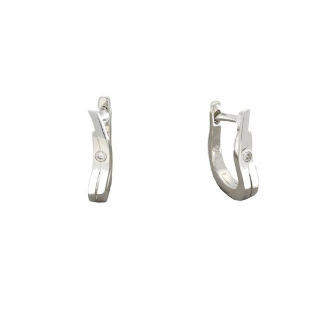 Klapoorringen
Zilver - Rd - Mat/Glans - 10mm