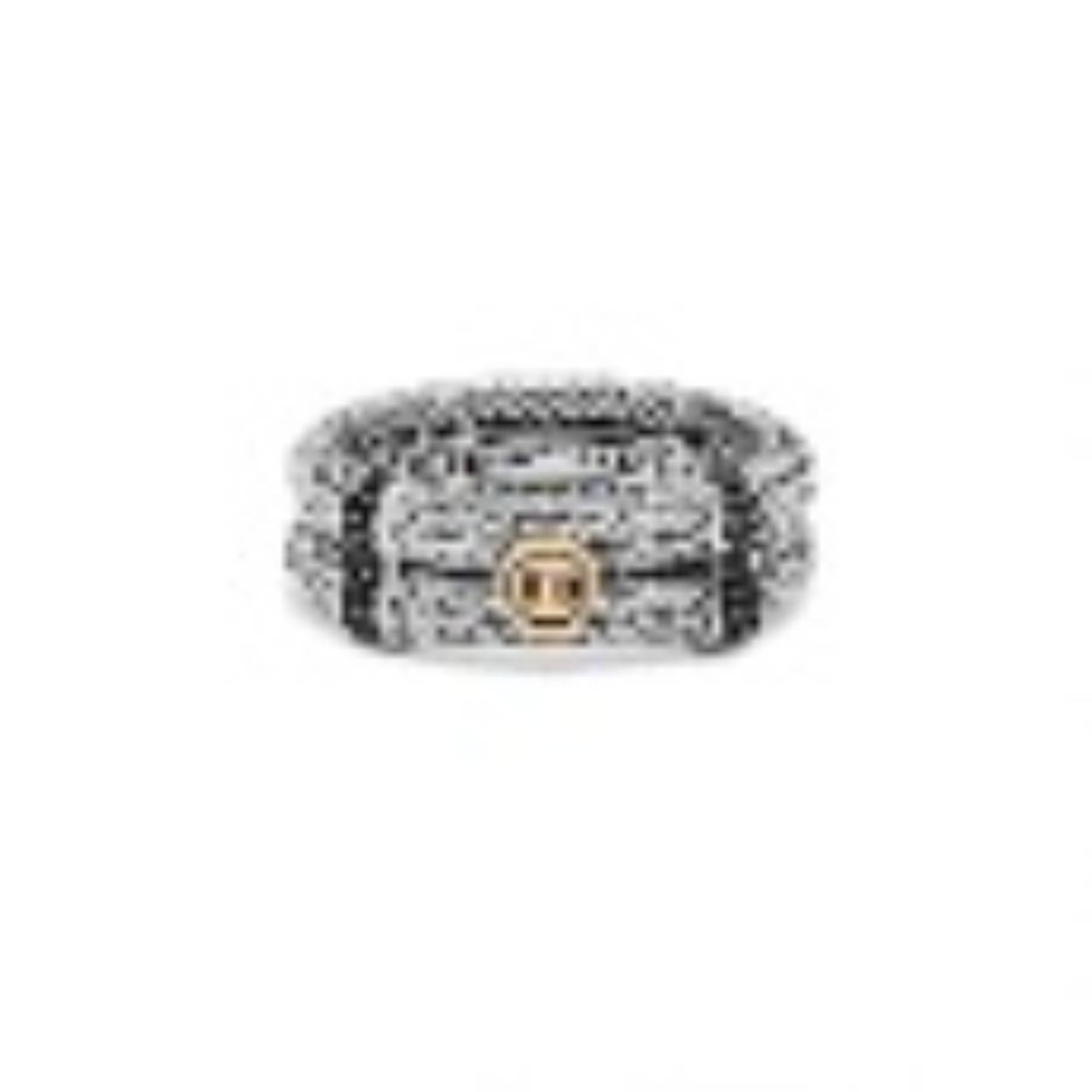 Buddha to Buddha 842 18 - Ellen Double Limited Ring Silver Gold 14kt