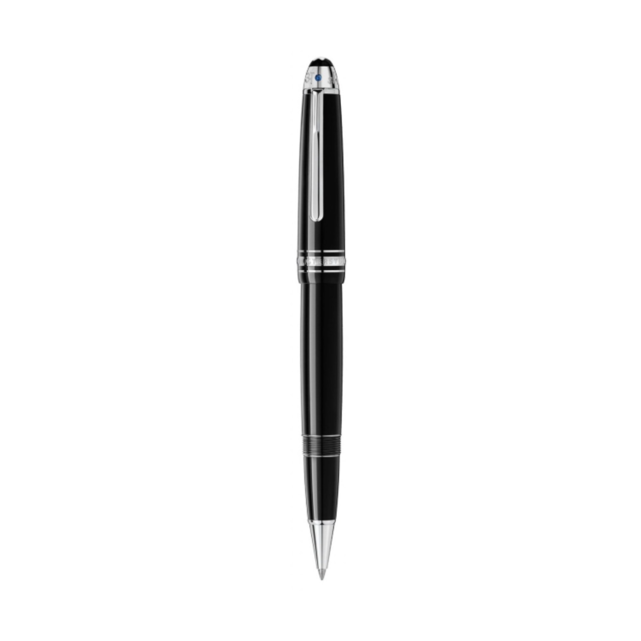 De Meisterstuck LeGrand behoort tot de Montblanc Meisterstuck collectie. Referentienummer: MB7571

De Montblanc Meisterstück LeGrand Platinum-coated collectie is een ontwerp dat geschiedenis schrijft. Geïntroduceerd in 1924, een woord dat "meesterwerk" betekent, is de Meisterstück het symbool geworden voor luxe schrijfwaren van hoge kwaliteit. De dop en het vat zijn vervaardigd uit kostbare zwarte hars en zijn voorzien van het iconische witte Montblanc-embleem ingelegd in de dop.
