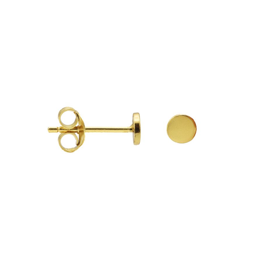 Karma Symbols Mini Round Goldplated