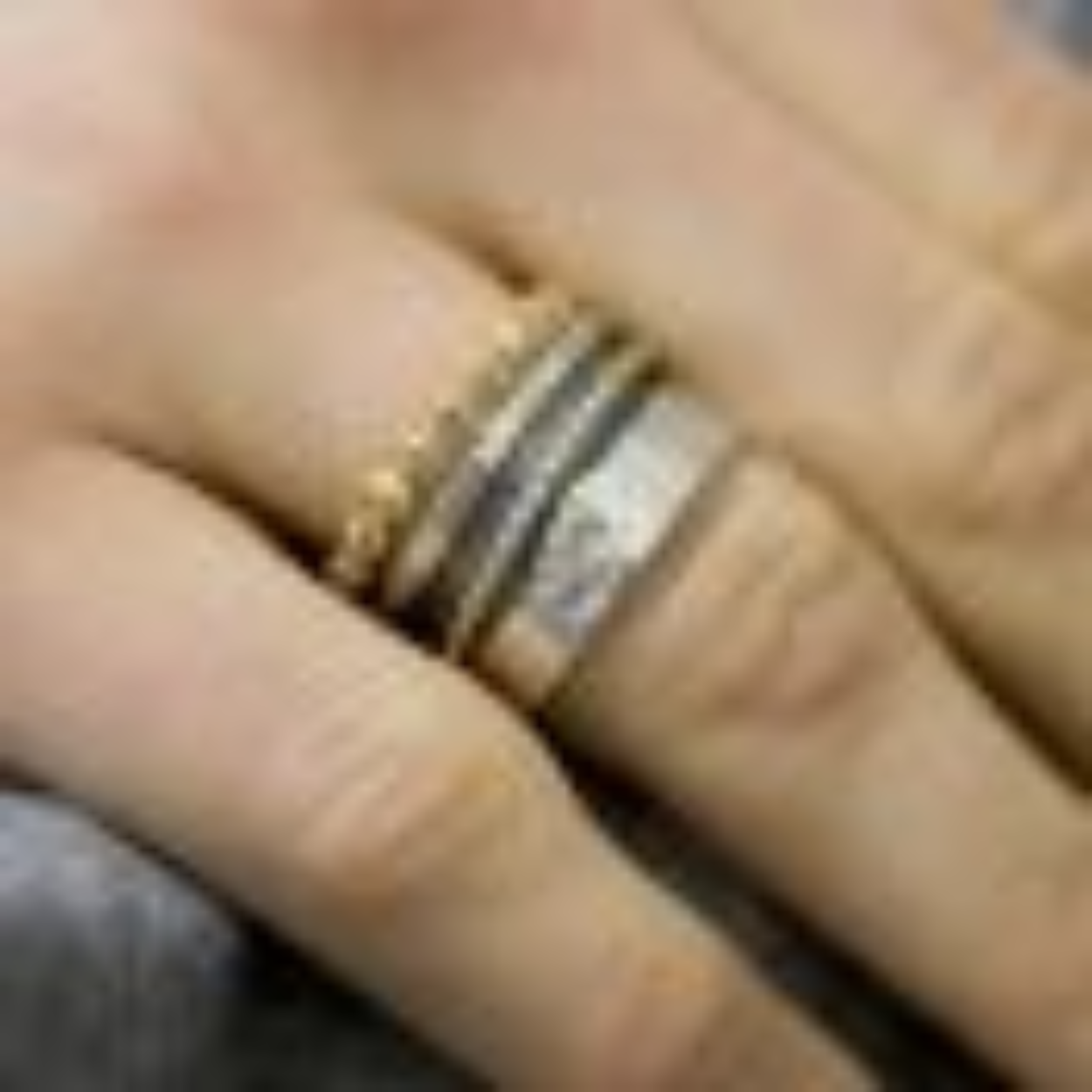 ring zilv~gold filled 59