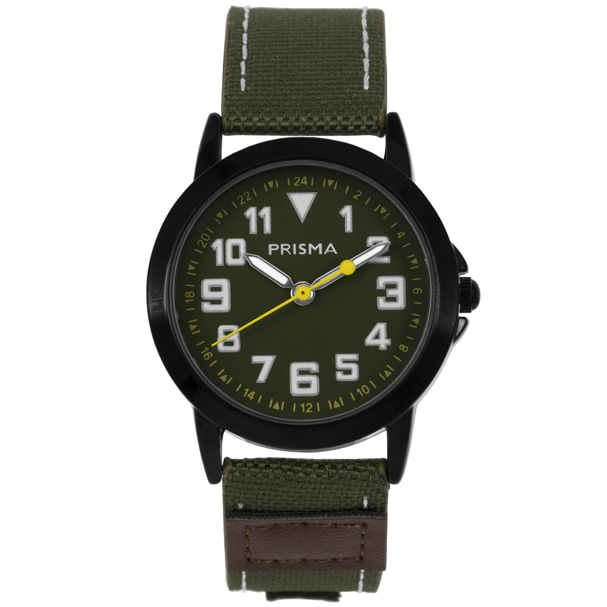 Coolwatch 246 jongens horloge 

Algemeen
Geslacht: jongens
Model: CW.246

Voordelen
- band canvas groen (wit kleurig stiksel)
- wijzerplaat groen met witte cijfers (arabisch)
- duidelijke tijdsweergave
- spat waterdicht: handenwassen, regen
- quartz
- maat kast 30mm (breedte) 9,1mm (dikte)