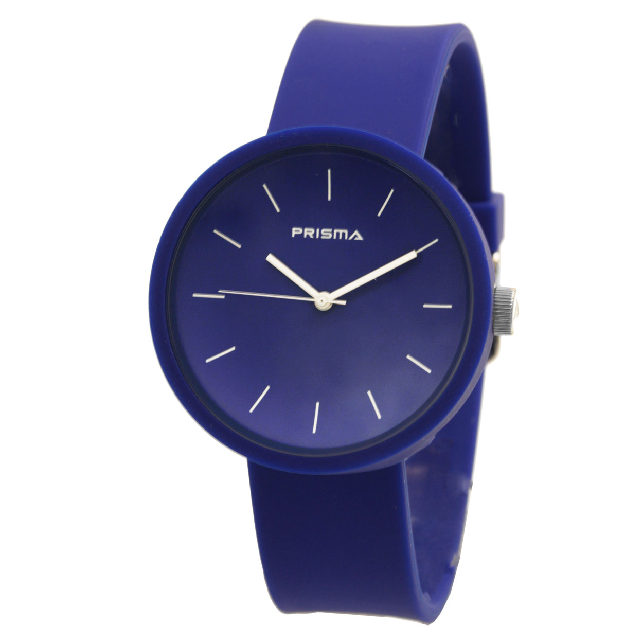 Prisma horloge P.1246 dames/heren kunststof 

Algemeen
Geslacht: dames/heren
Model: P.1246

Voordelen
- band plastic/silicone blauw
- wijzerplaat blauw met witte streepjes
- spat waterdicht: handenwassen, regen
- quartz
- maat kast 42mm (breedte) 9mm (dikte)