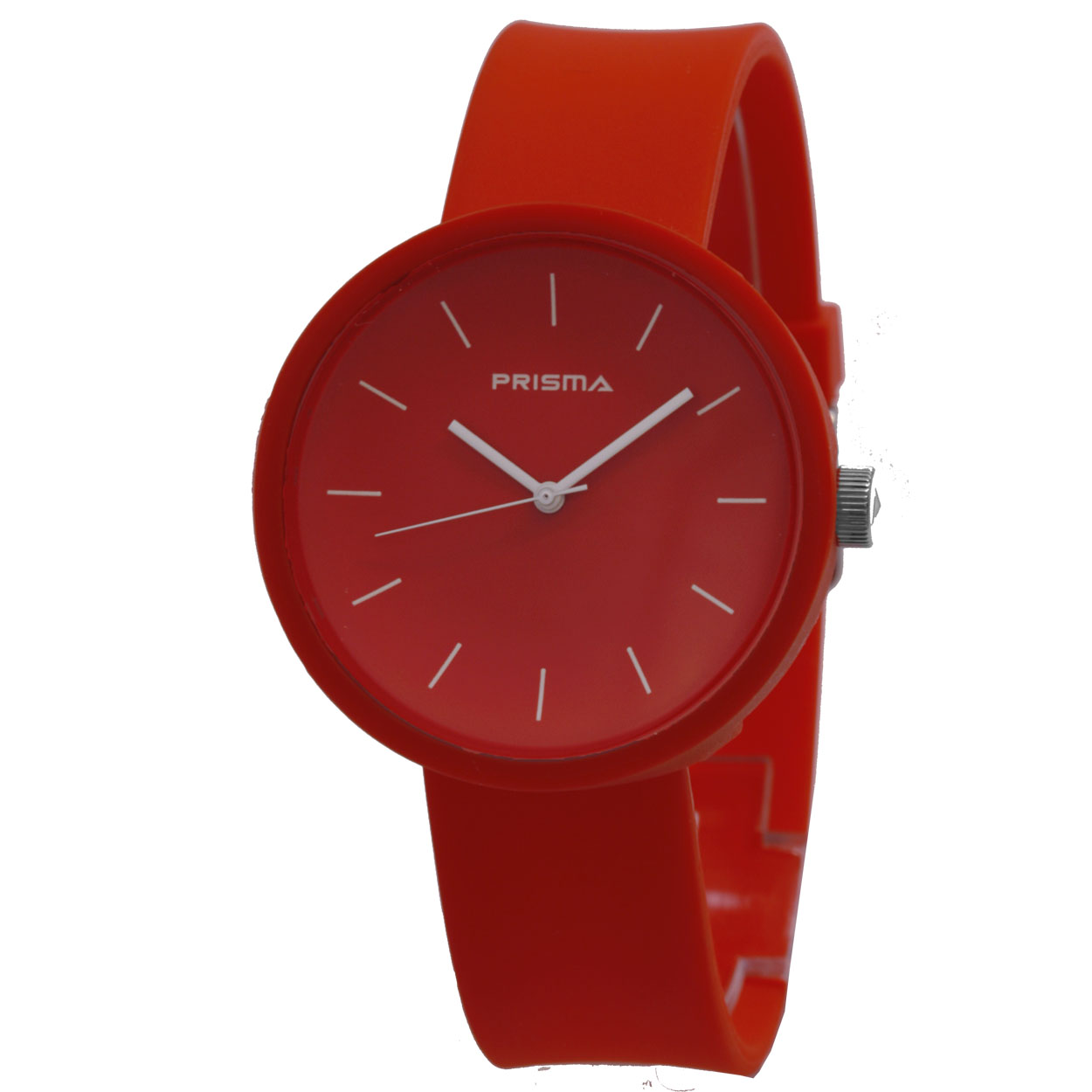 Prisma horloge P.1248 dames/heren kunststof 

Algemeen
Geslacht: dames/heren
Model: P.1248

Voordelen
- band plastic/silicone rood
- wijzerplaat rood met witte streepjes
- spat waterdicht: handenwassen, regen
- quartz
- maat kast 42mm (breedte) 9mm (dikte)