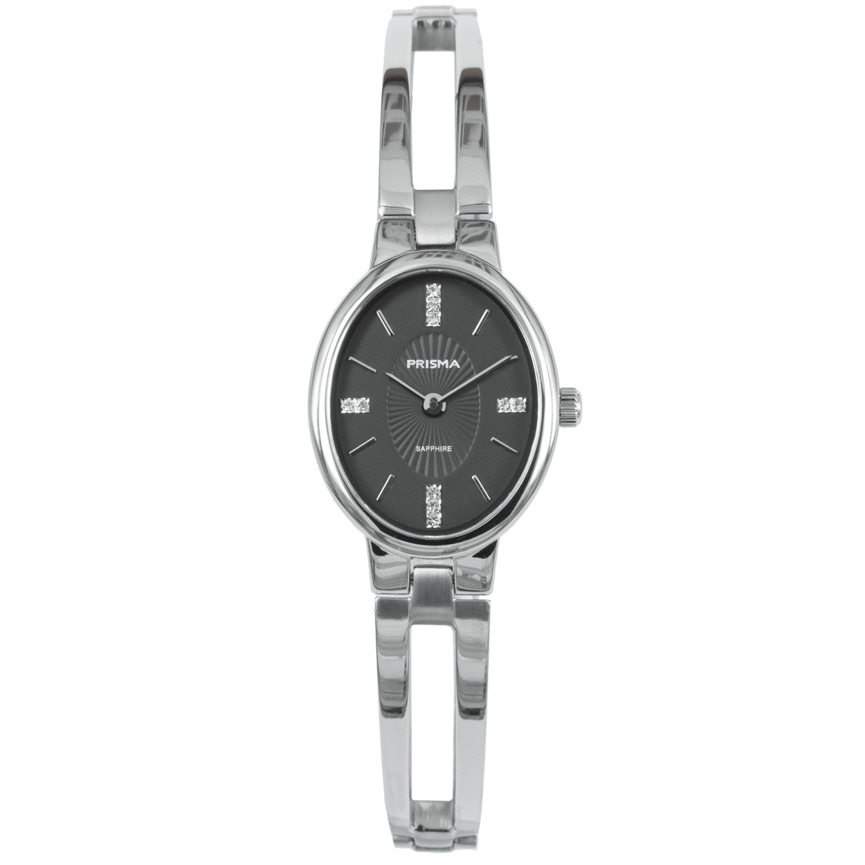 Algemeen		
Geslacht: dames		
Model: P.1680		
		
Voordelen		
- band titanium zilver		
- wijzerplaat zwart met zilvere opgelegde streepjes		
- geschikt voor mensen met een allergie		
- draagcomfort door licht gewicht		
- glas is zeer krasvast		
- handige onzichtbare klep sluiting		
- designed in the Netherlands		
		
Product achtergrond		
Prisma introduceert Purify. Een fraaie, minimalistische damescollectie. Puur, degelijk en evenwichtig in elk detail. Purify gaat om balans en constant verlangen naar vrijheid en activiteit. Dit horloge geeft een dame het stijlvolle, maar toch ook het comfortabele gevoel.